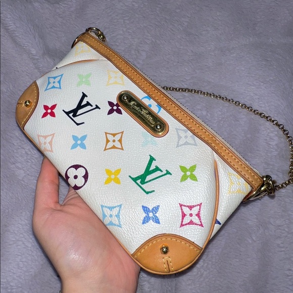 Louis Vuitton Milla Pochette Monogram Multicolor MM Murakami - Picture 2 of 9